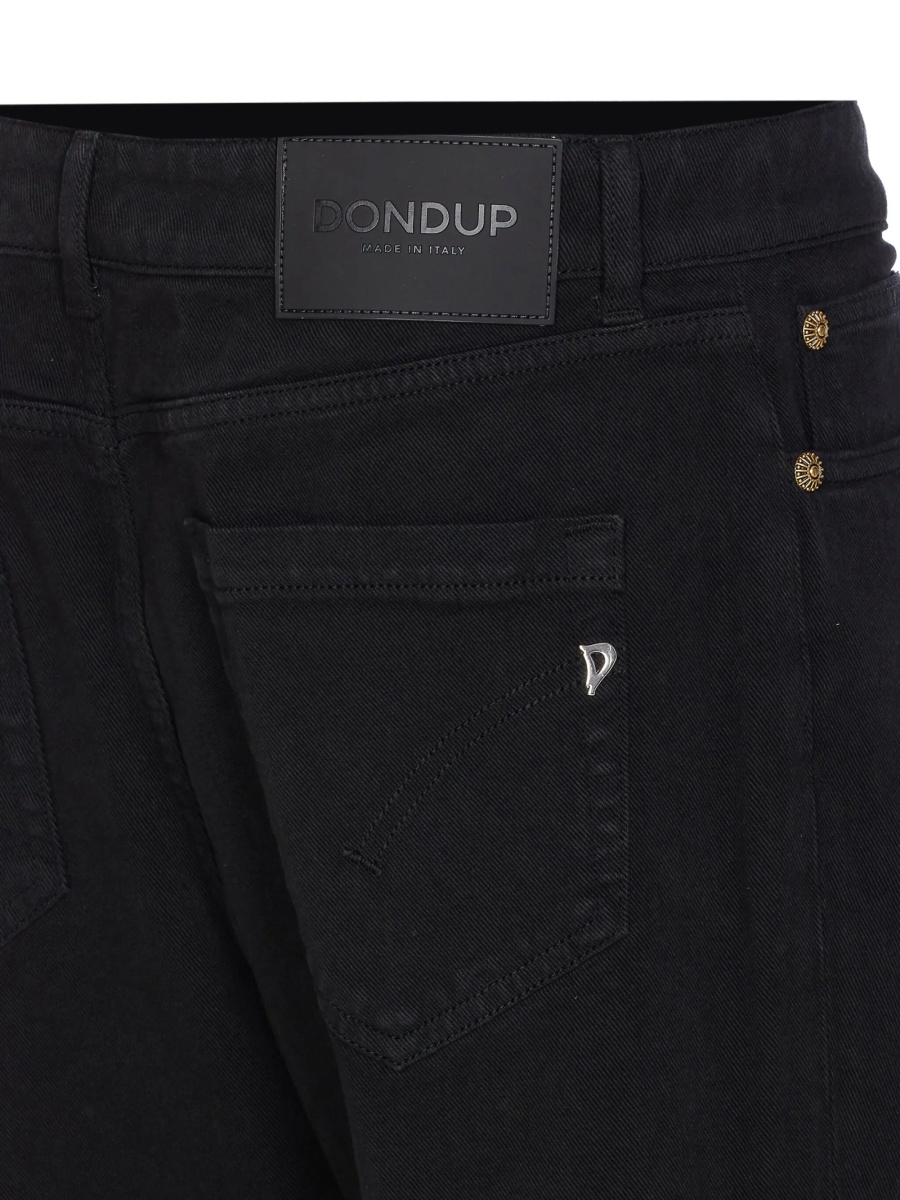 Blugi boyfriend Dondup negri - Img 4