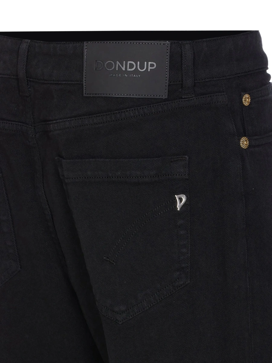 Blugi boyfriend Dondup negri - Img 4