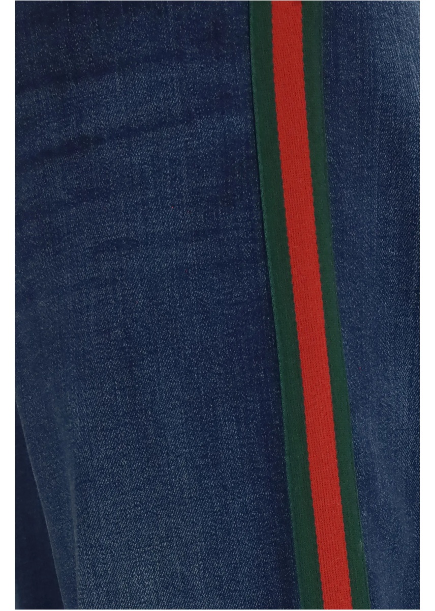 Blugi Cotton Jeans with Web stripe - Img 3