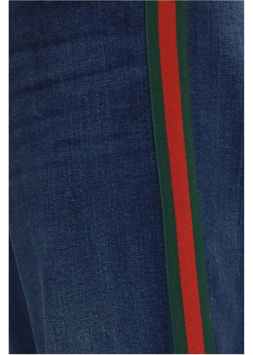 Blugi Cotton Jeans with Web stripe - Img 3
