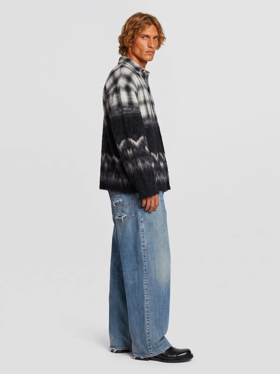 Blugi Dark Baggy Jeans - Img 2