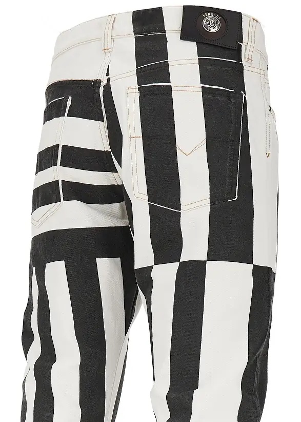 Blugi Denim jeans with Sylvester print - Img 4