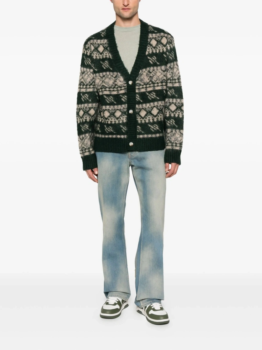 Blugi drepti Off-White albastri - Img 2