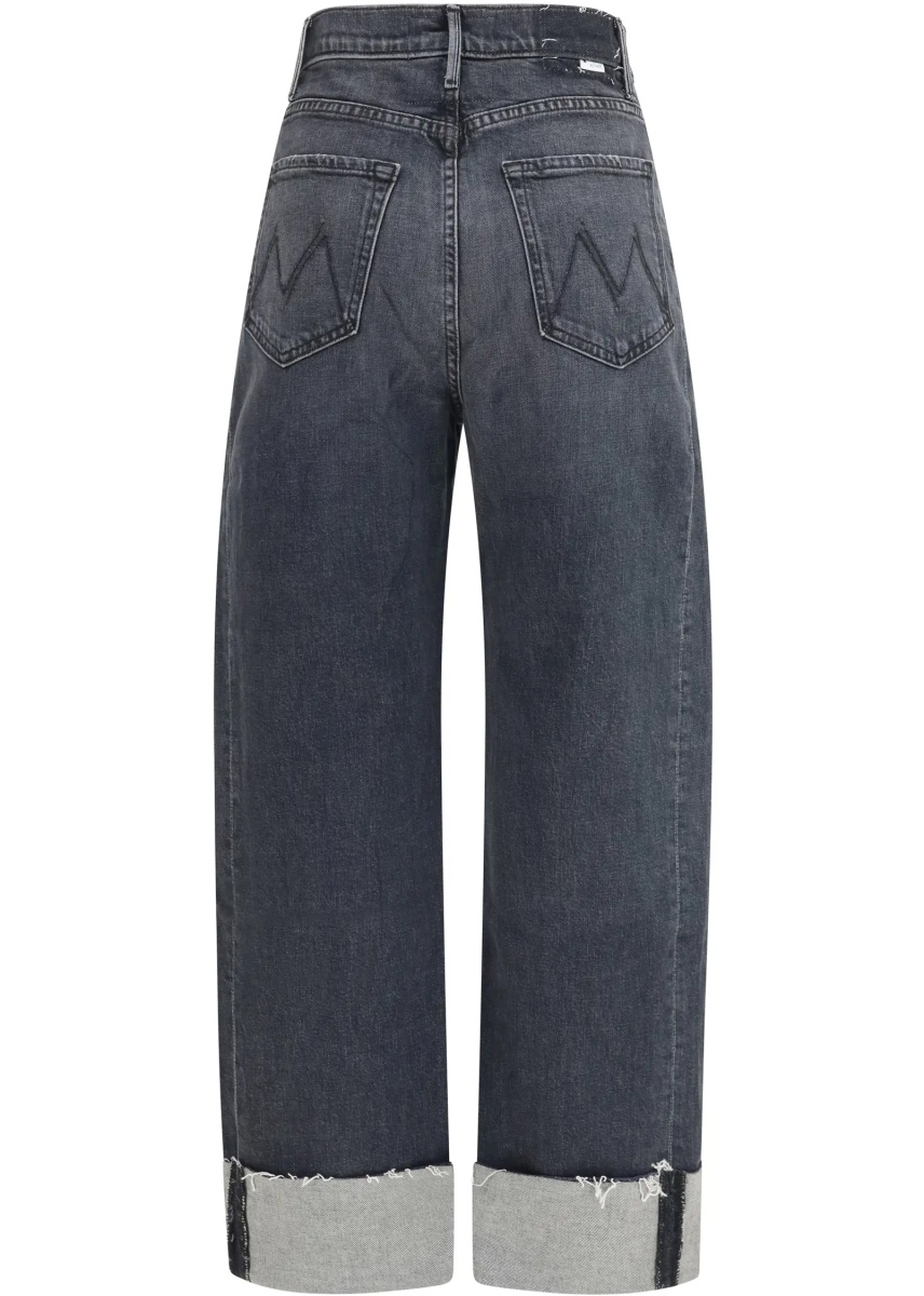 Blugi Half Pipe flood cuff fray Jeans - Img 2