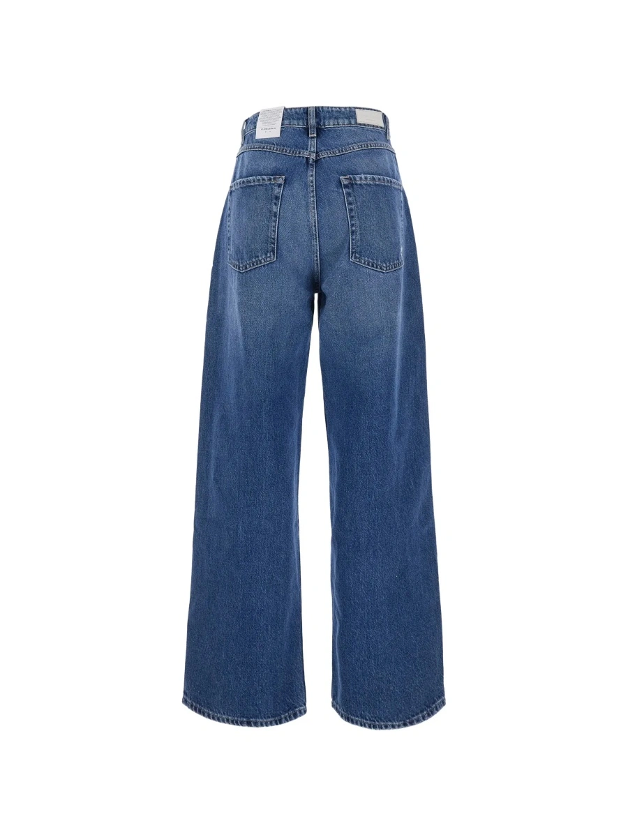 Blugi Icon Denim albastri din denim 'Poppy' - Img 4