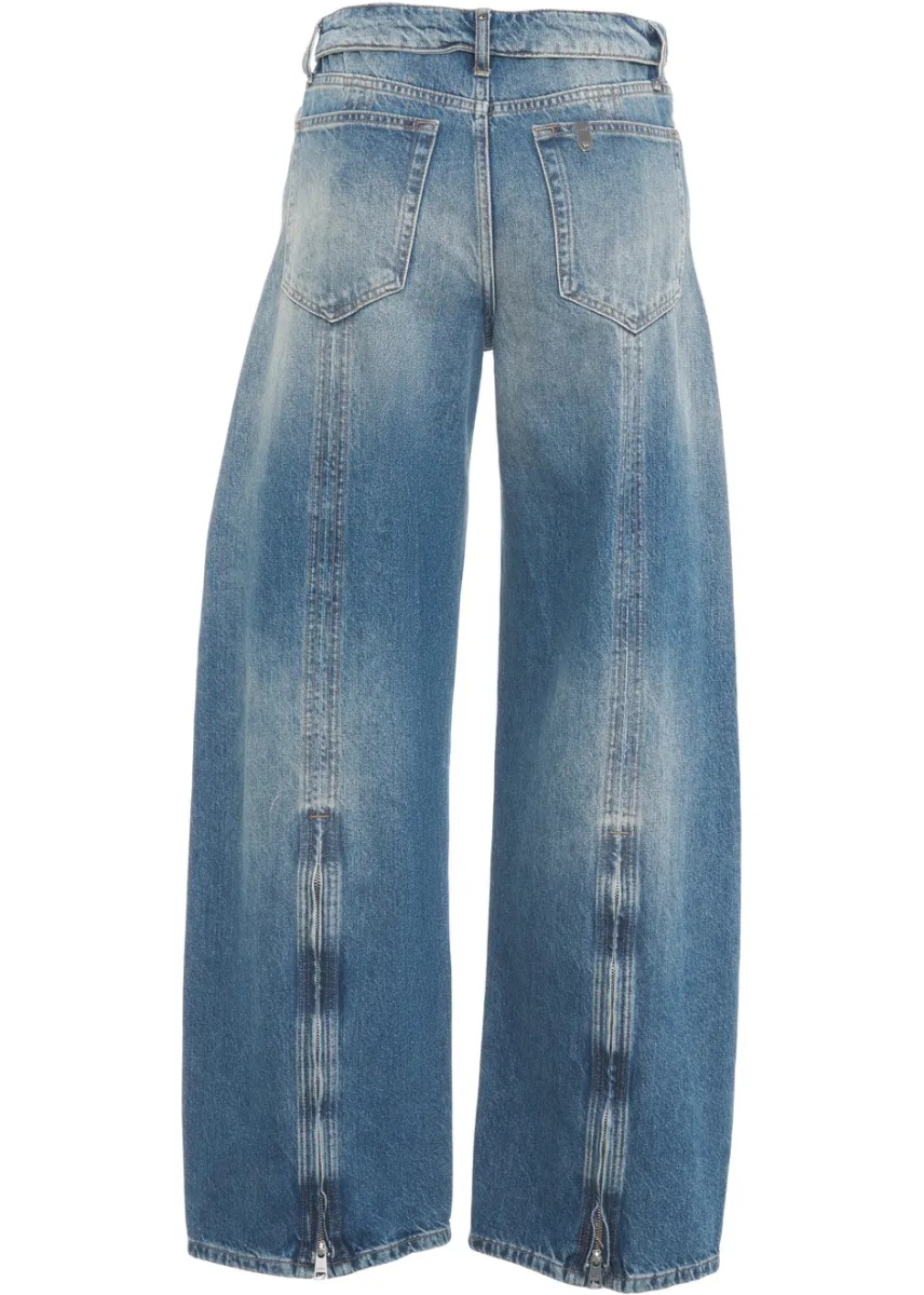 Blugi Jeans with deconstructed waistband - Img 4