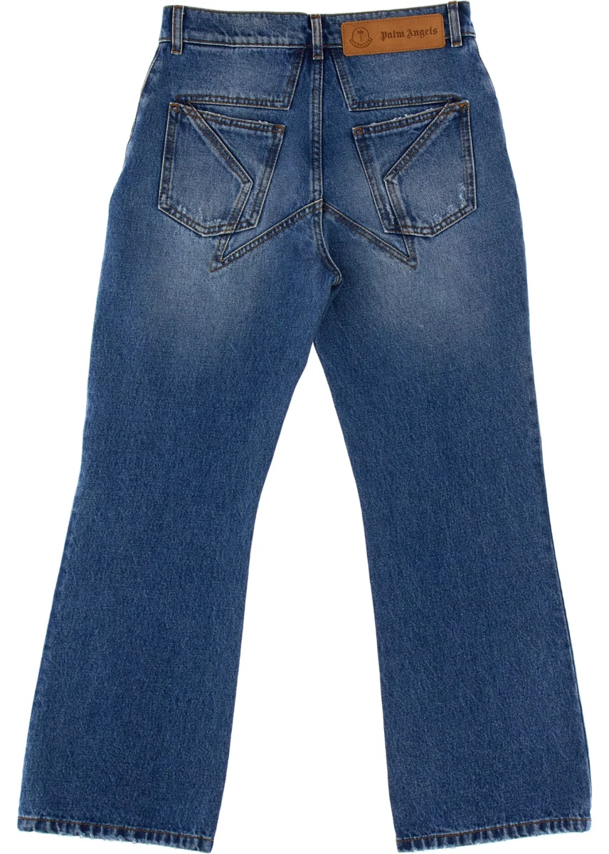Blugi Jeans With Star Inlays 8 Moncler Palm Angels - Img 2