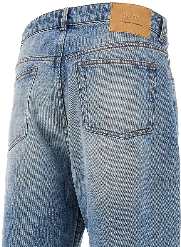 Blugi Large Fit five-pocket jeans - Img 4