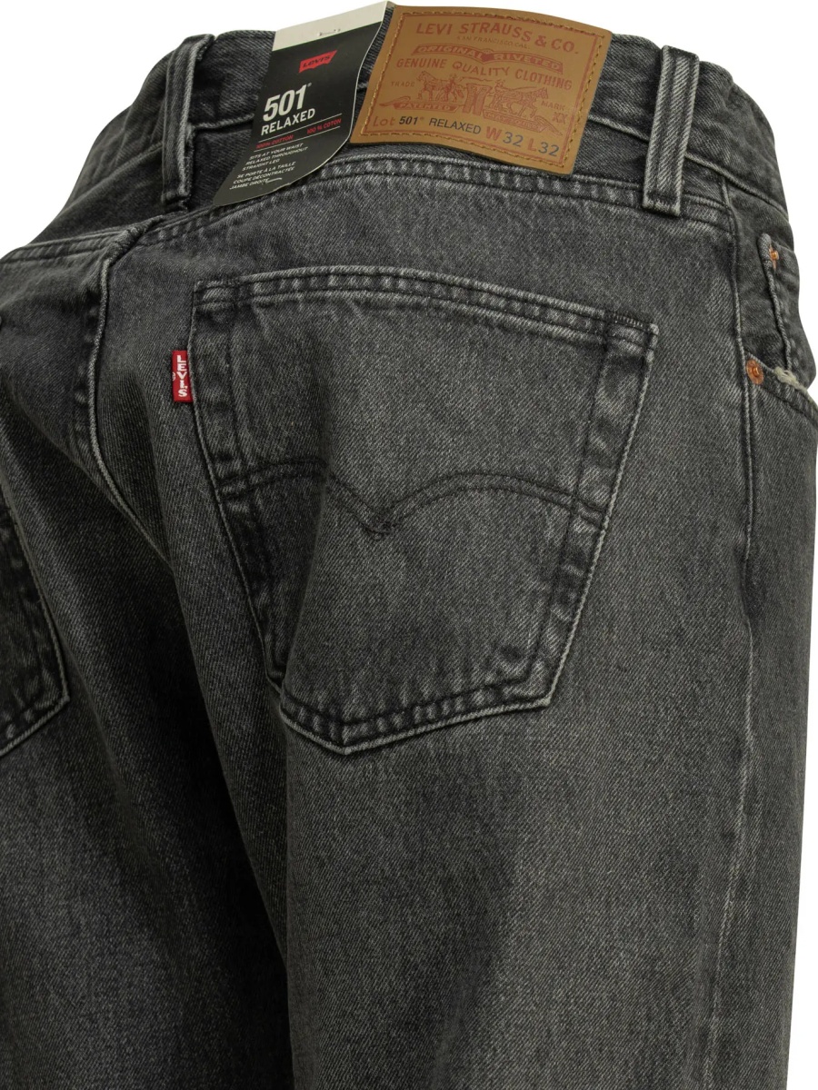 Blugi Levi's® "501 Relaxed" Straight Leg Jeans - Img 4