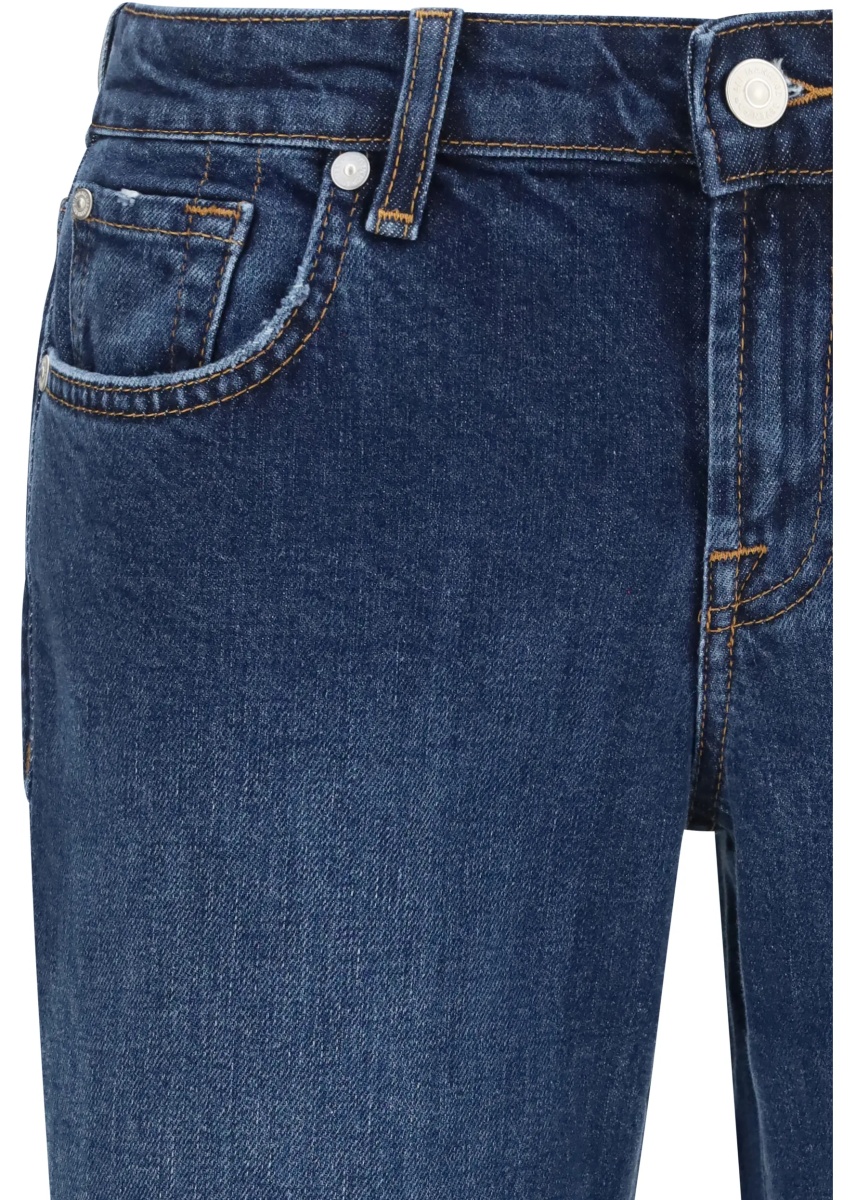 Blugi Low-rise flared Jeans - Img 3