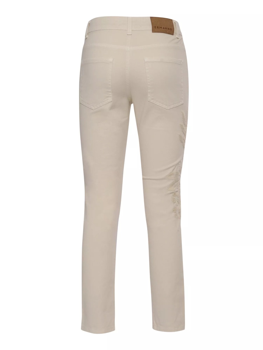Blugi Skinny beige jeans - Img 2