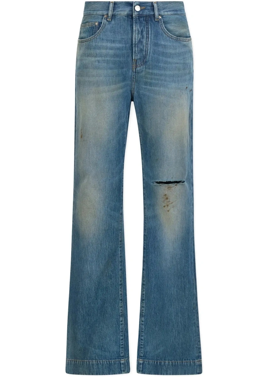 Blugi Slash flared distressed Jeans - Img 4