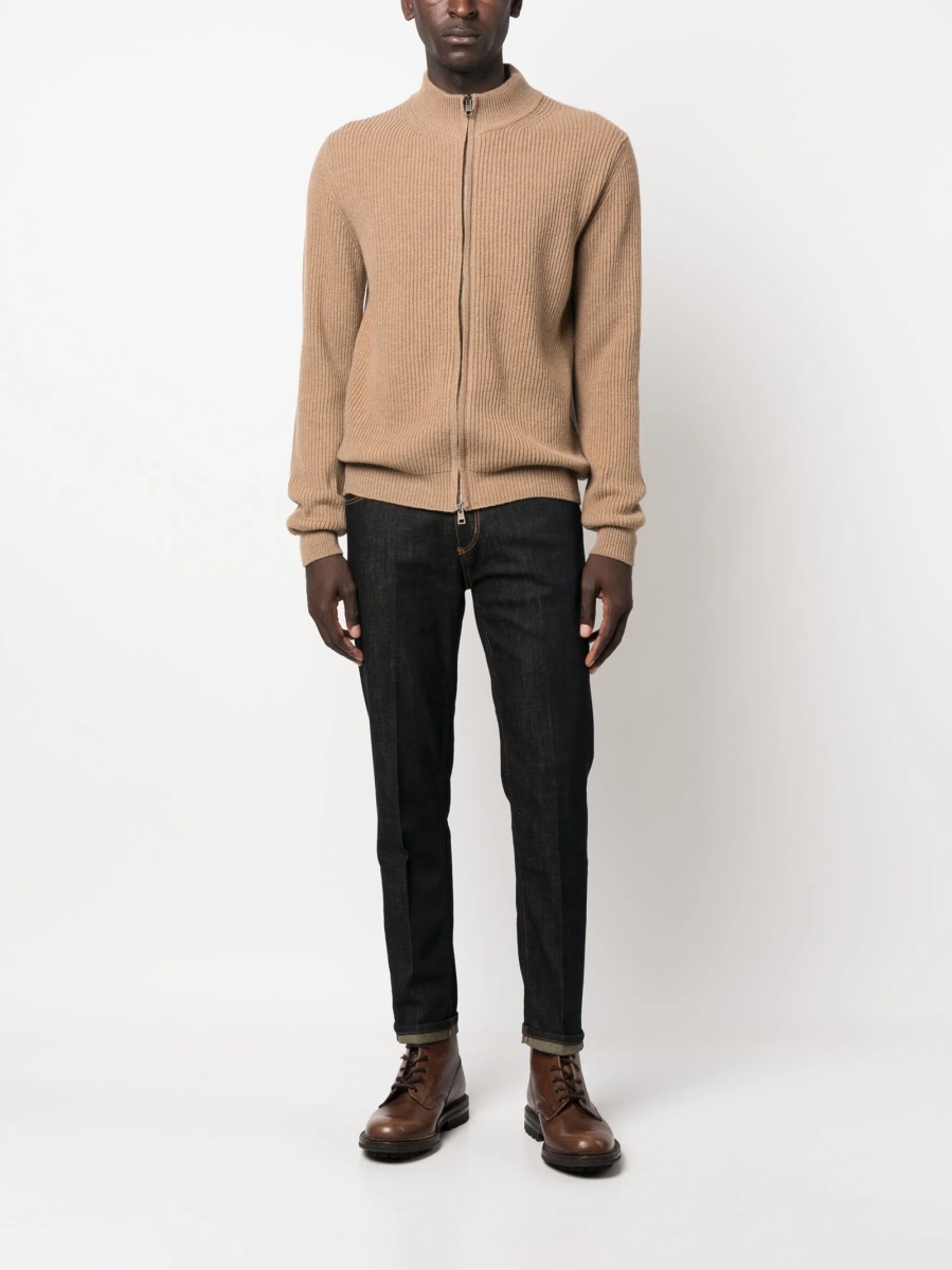 Blugi slim fit PT TORINO albastri - Img 2