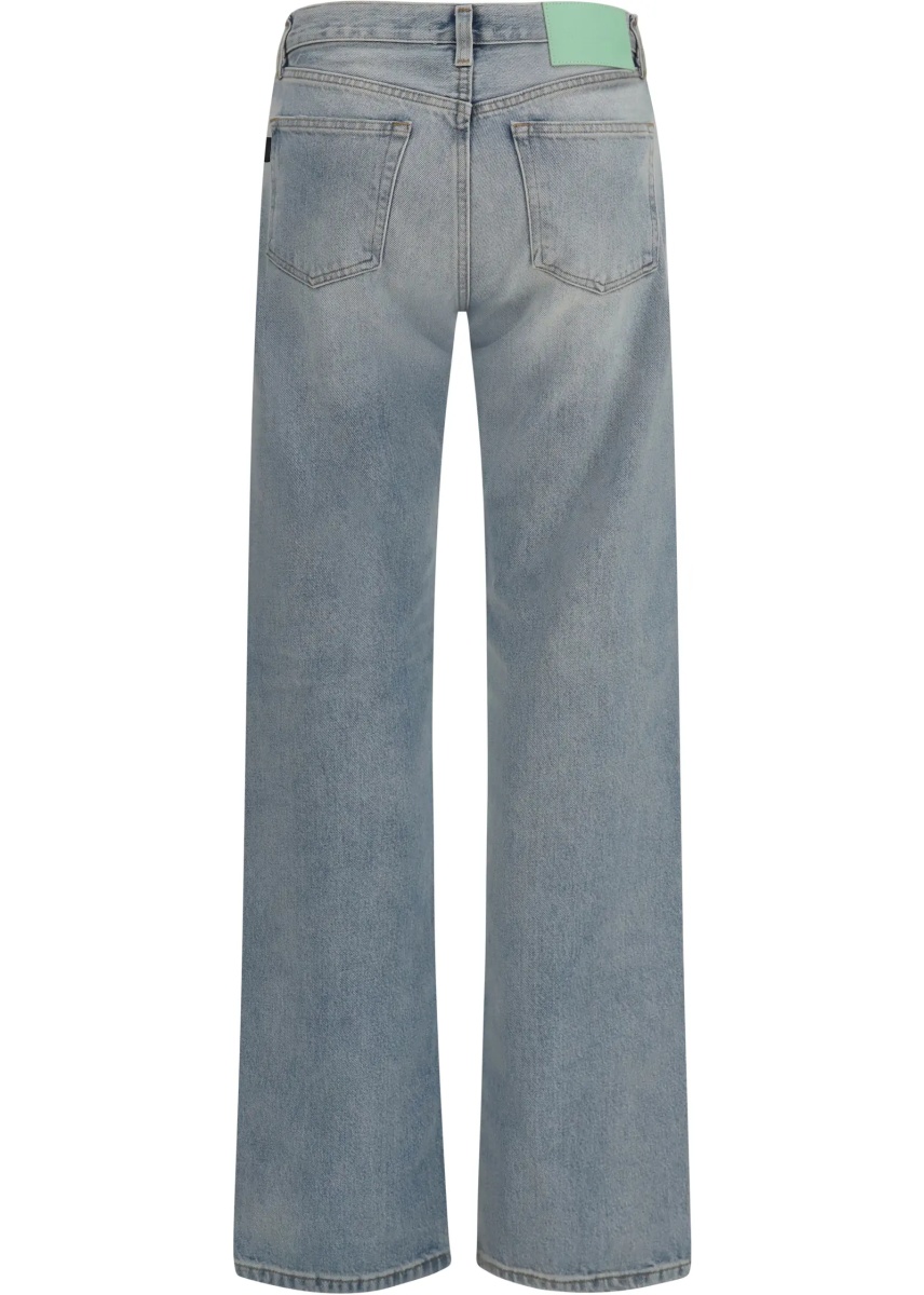 Blugi Star Marfa straight-leg Jeans with a distressed finish - Img 2