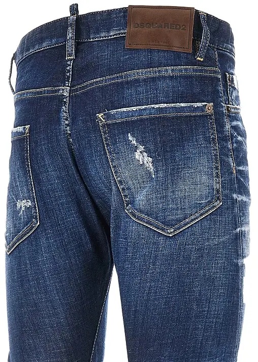 Blugi Stretch denim Slim Twist jeans - Img 4