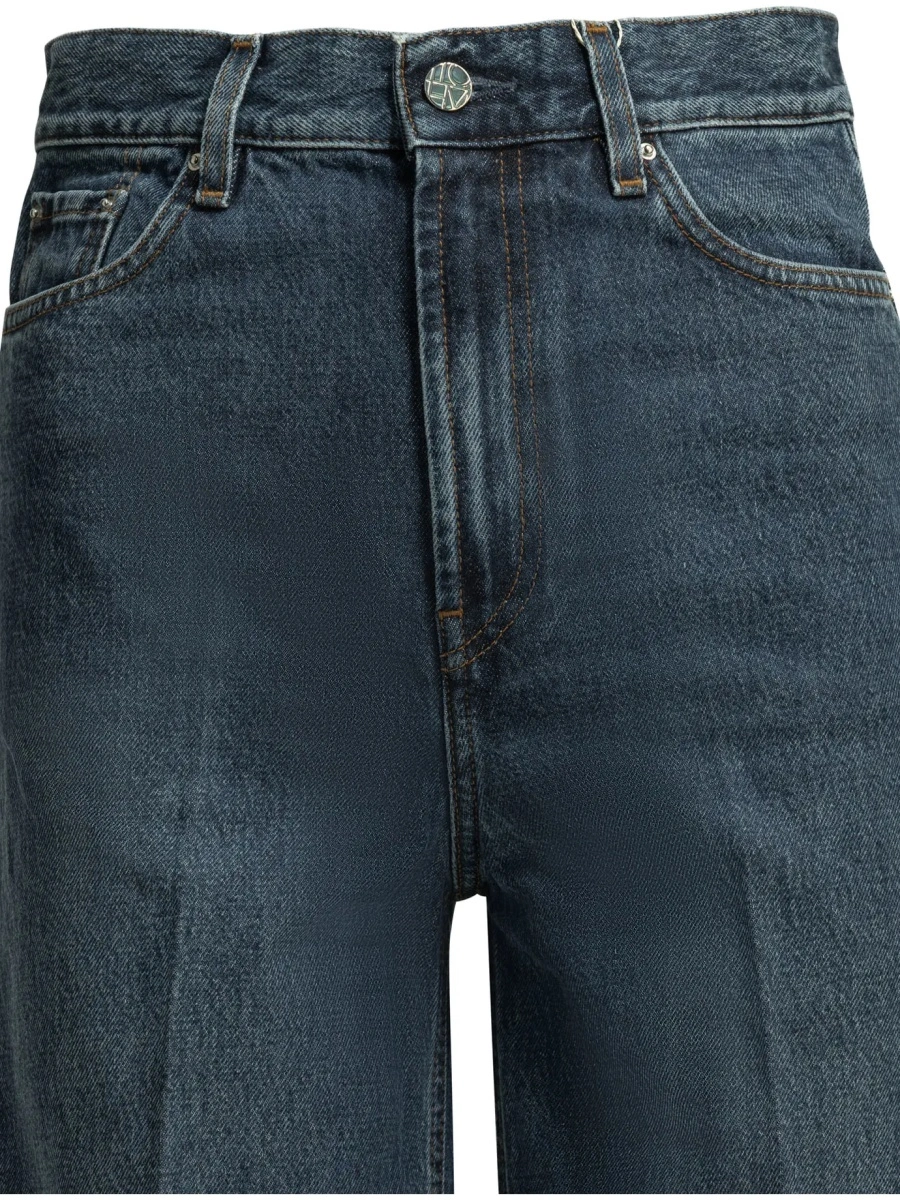 Blugi TOTÊME Wide leg jeans - Img 3