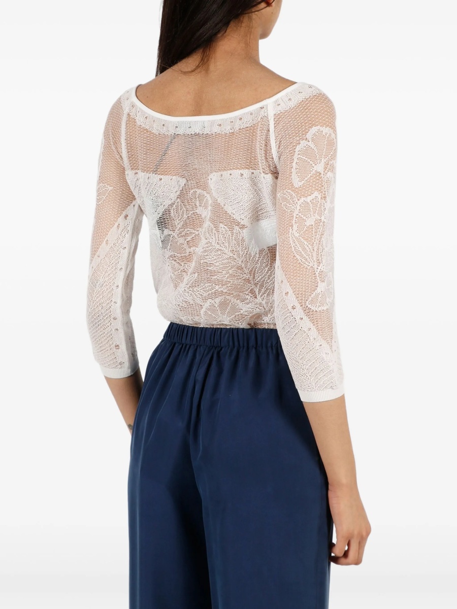 Bluza Alberta Ferretti alba - Img 4