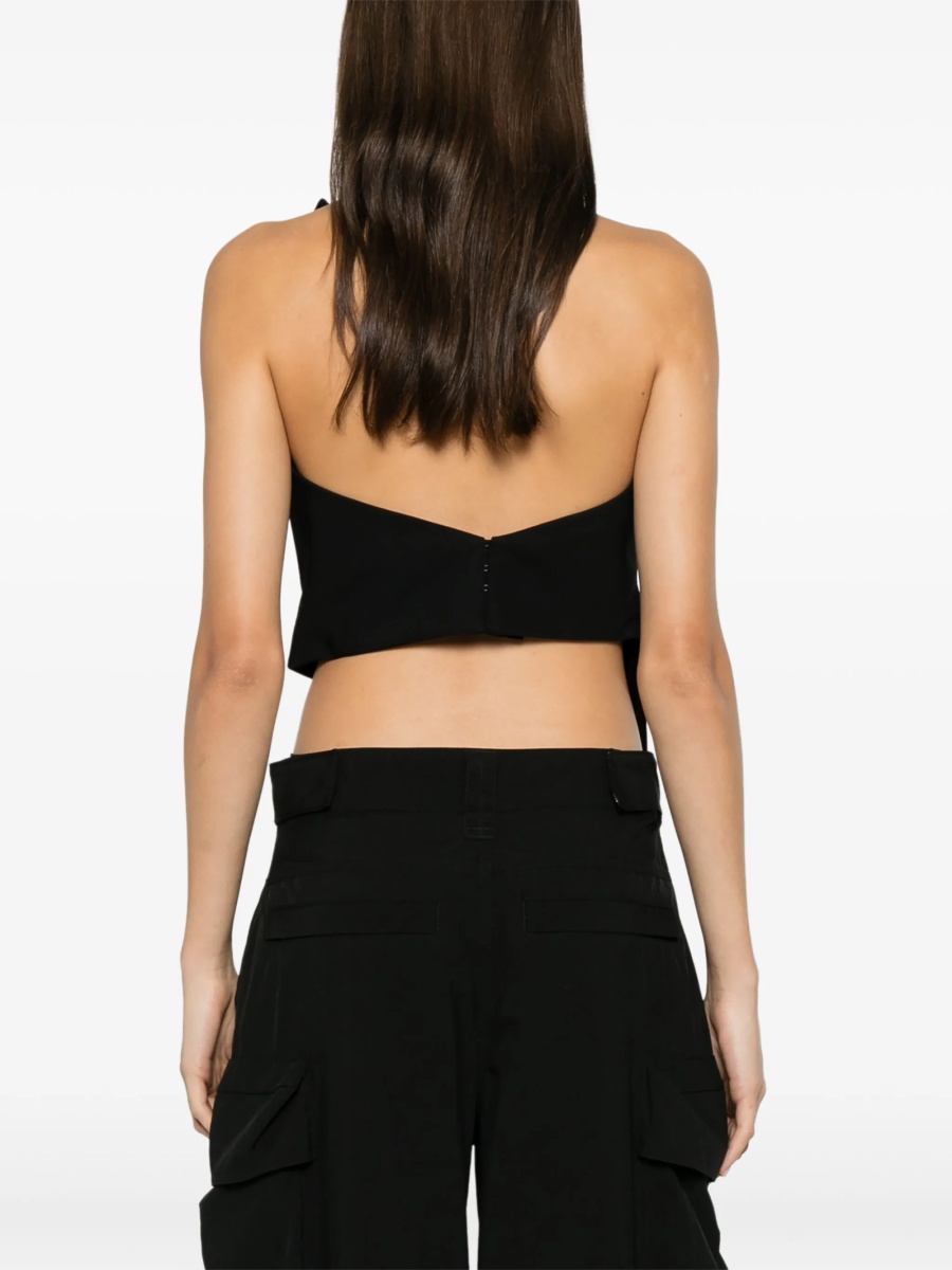 Bluza Alexander Wang neagra din lana - Img 4