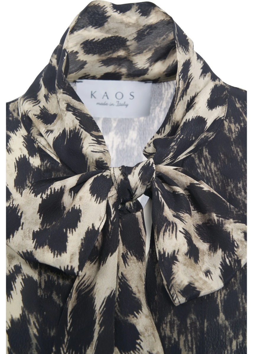 Bluza Blouse with bow neck - Img 4