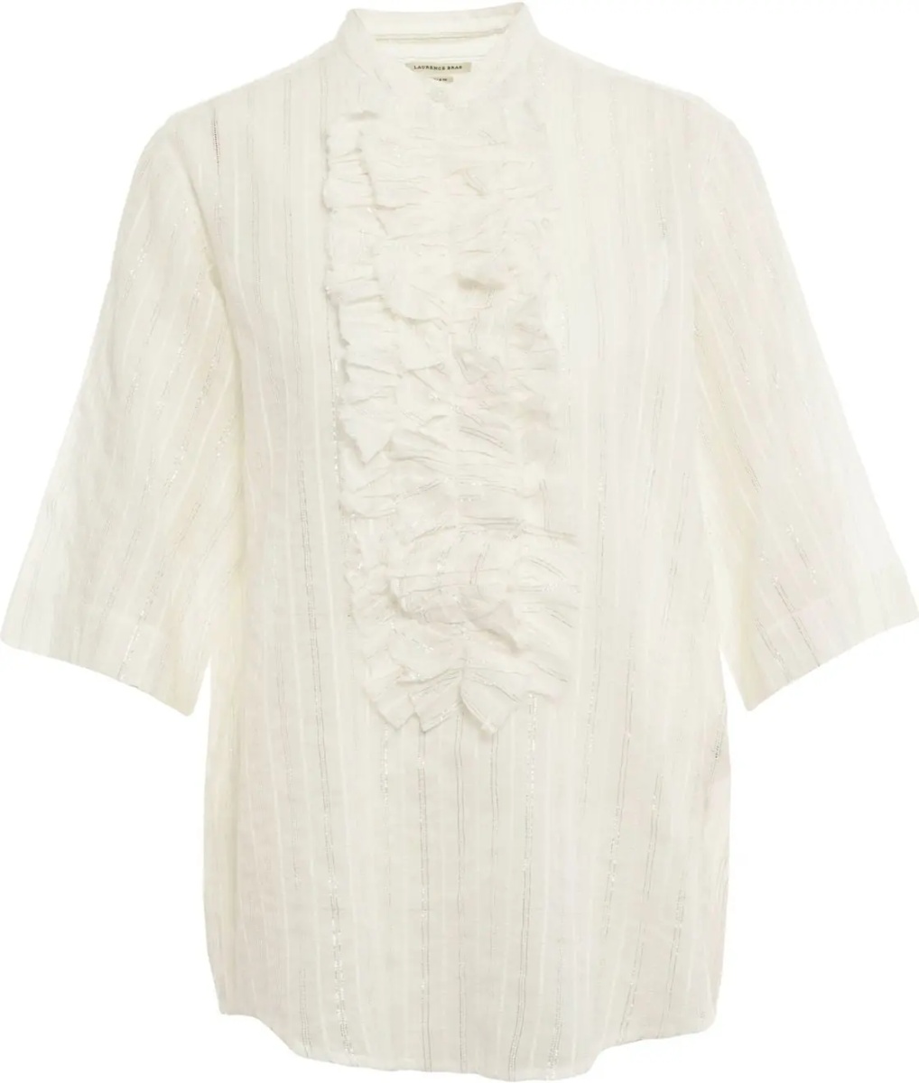 Bluza Blouse with ruffle details 'Magrit' - Img 2