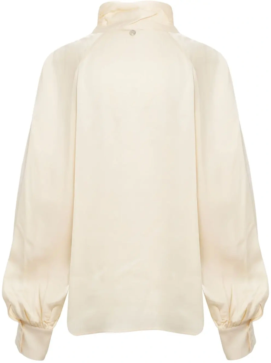 Bluza Blouse with tie-neck collar - Img 2