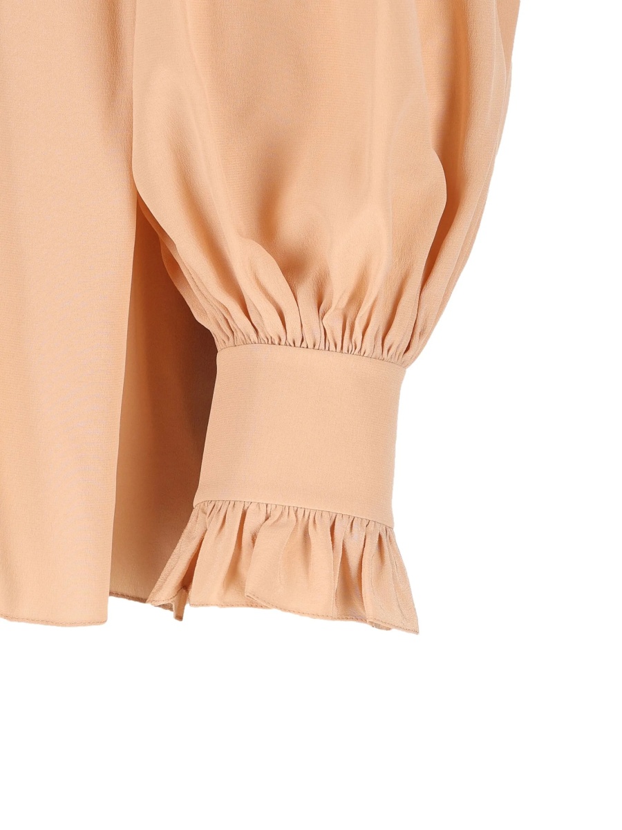Bluza Chloe maro din matase - Img 4