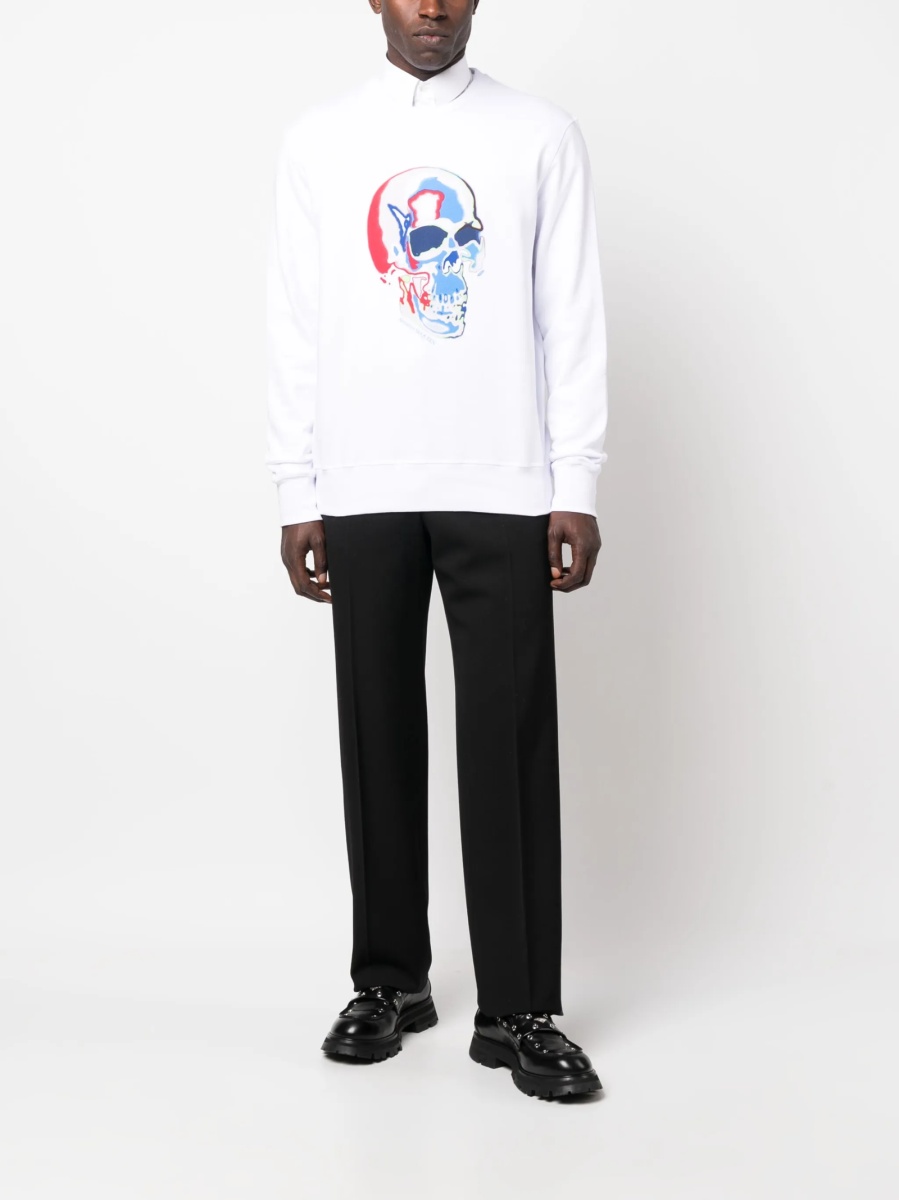 Bluza de trening Alexander McQueen alba - Img 2