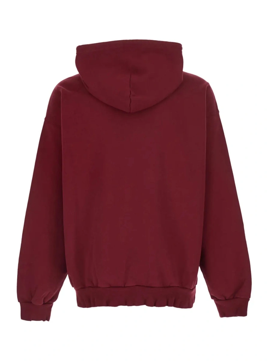 Bluza de trening Balenciaga rosie din bumbac - Img 2