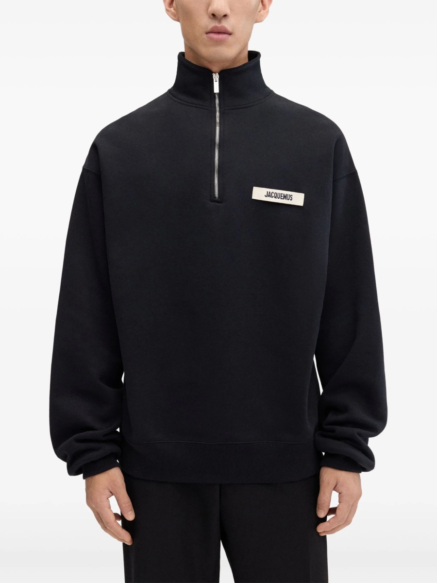 Bluza de trening JACQUEMUS neagra - Img 2