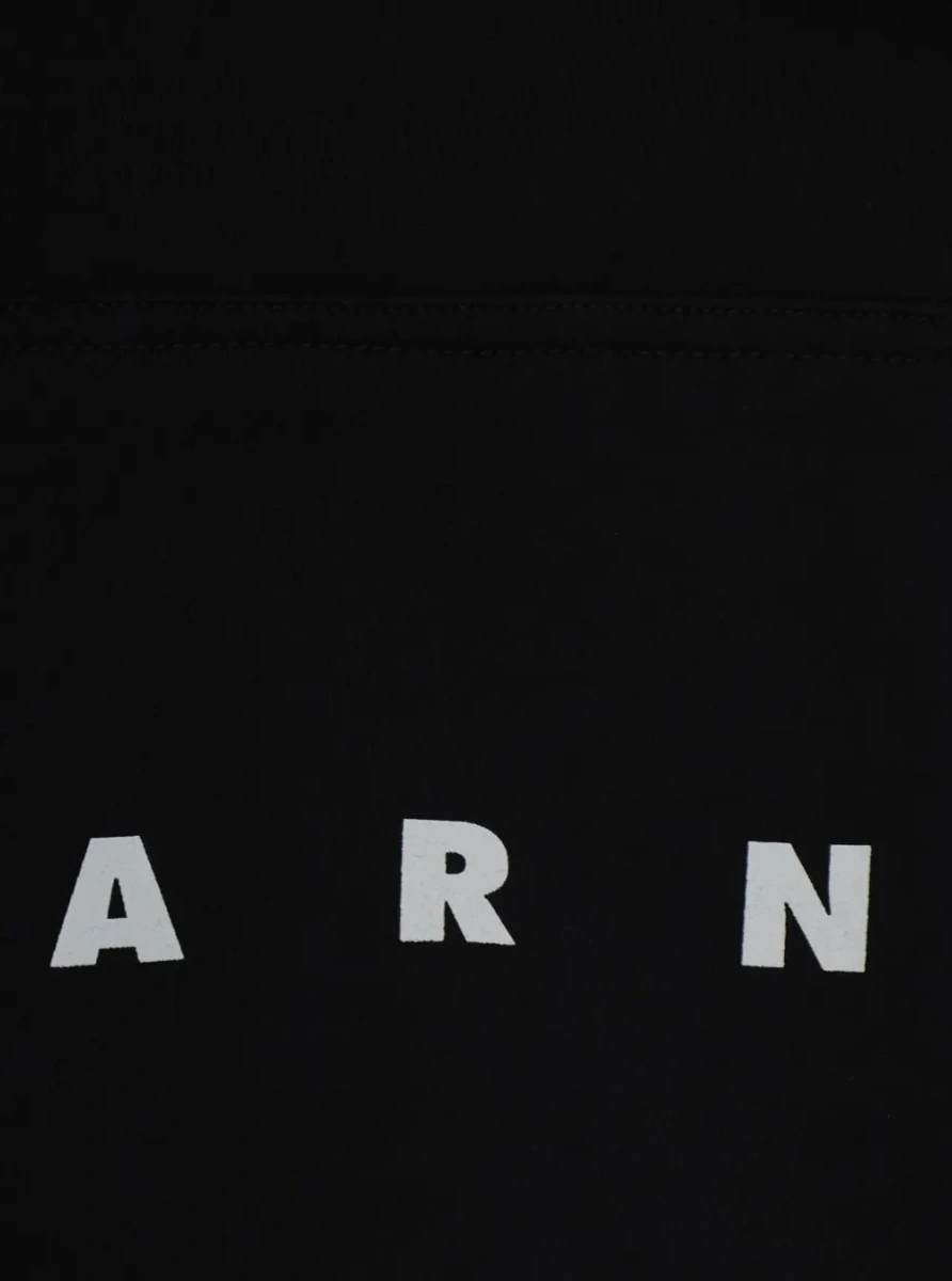 Bluza de trening Marni neagra din bumbac - Img 3