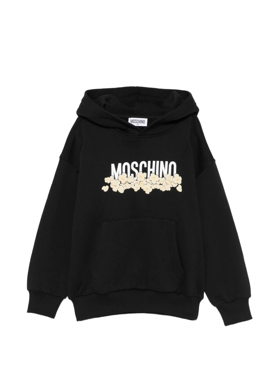 Bluza de trening MoschinoS neagra din bumbac - Img 6