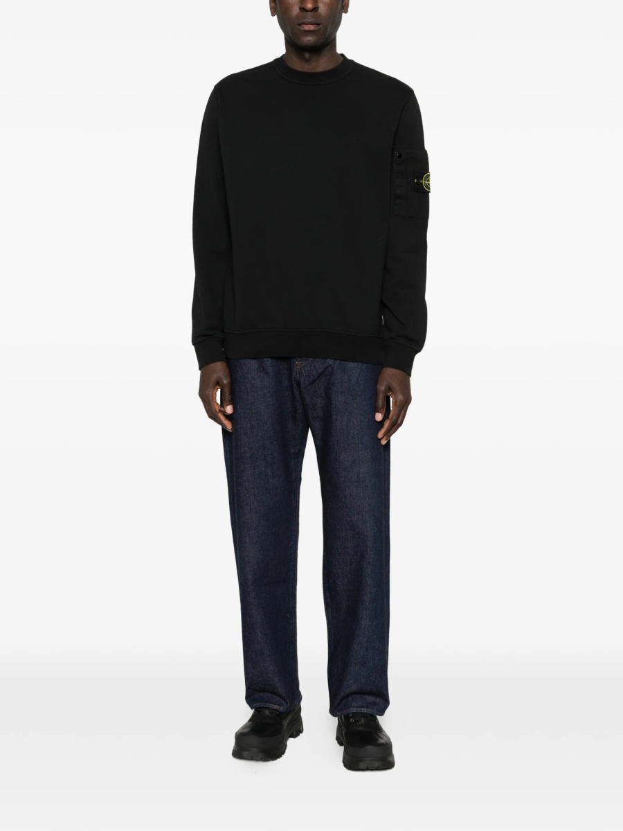 Bluza de trening Stone Island neagra - Img 2