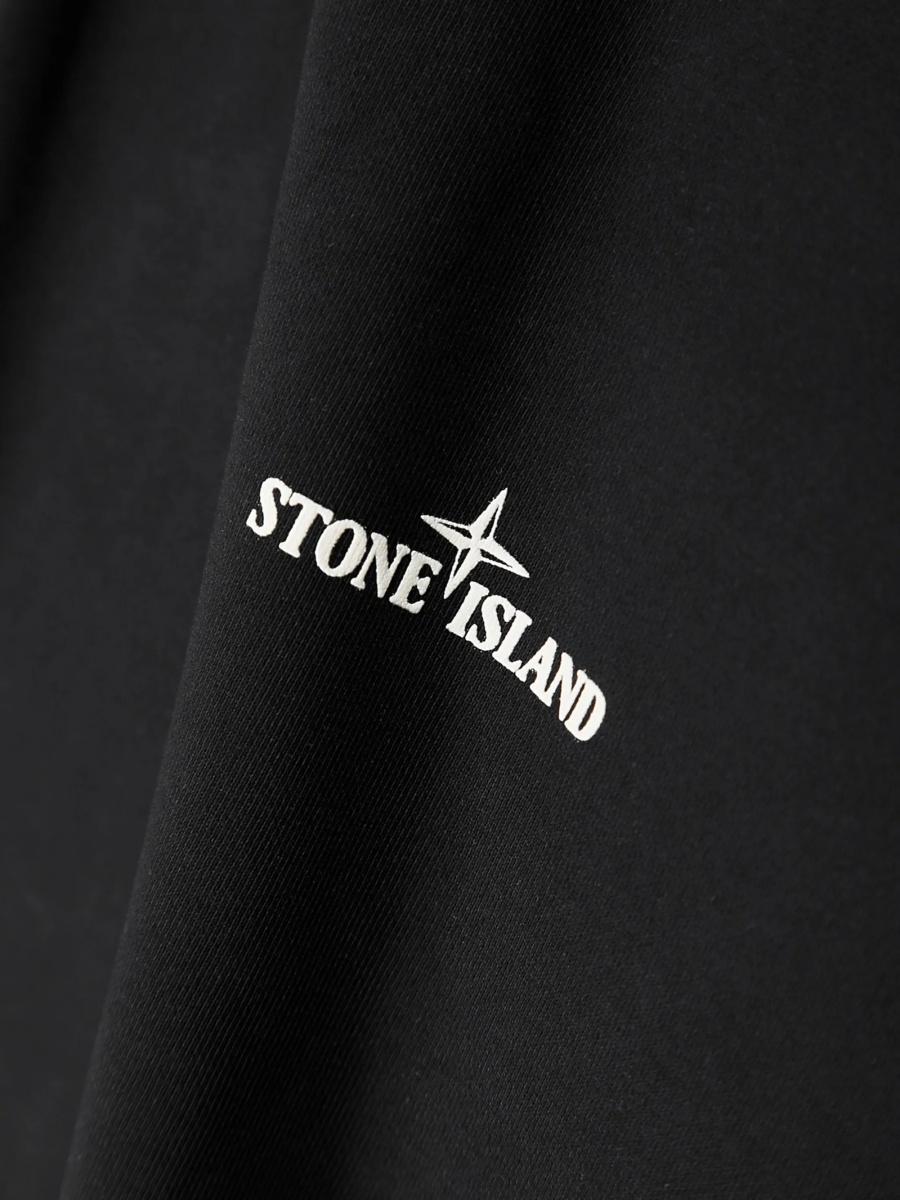 Bluza de trening Stone Island neagra - Img 3