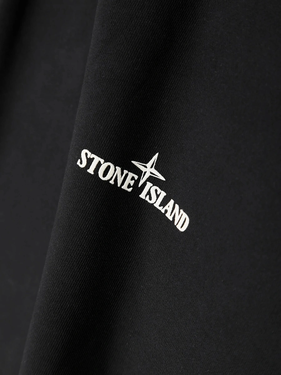 Bluza de trening Stone Island neagra - Img 3