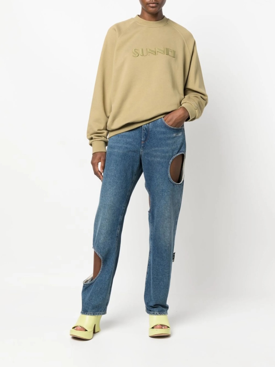 Bluza de trening SUNNEI verde - Img 3