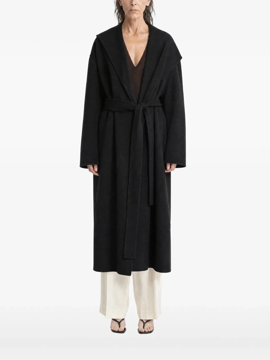 Bluza de trening TOTEME neagra din lana - Img 6