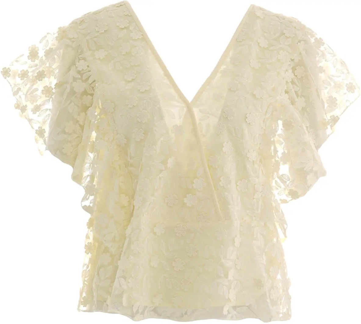 Bluza Lace blouse with floral pattern 'Blaine' - Img 2