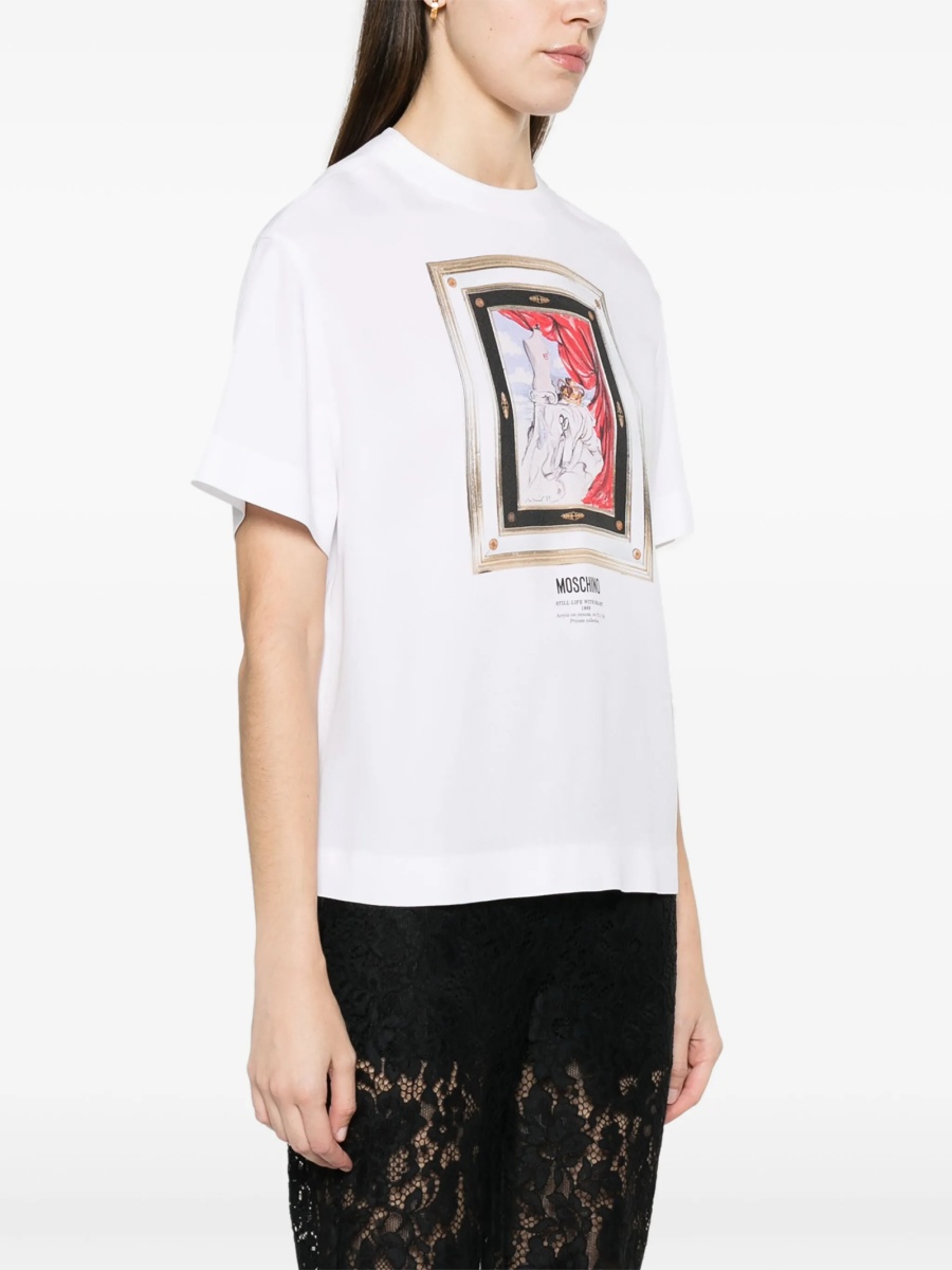 Bluza Moschino alba - Img 3