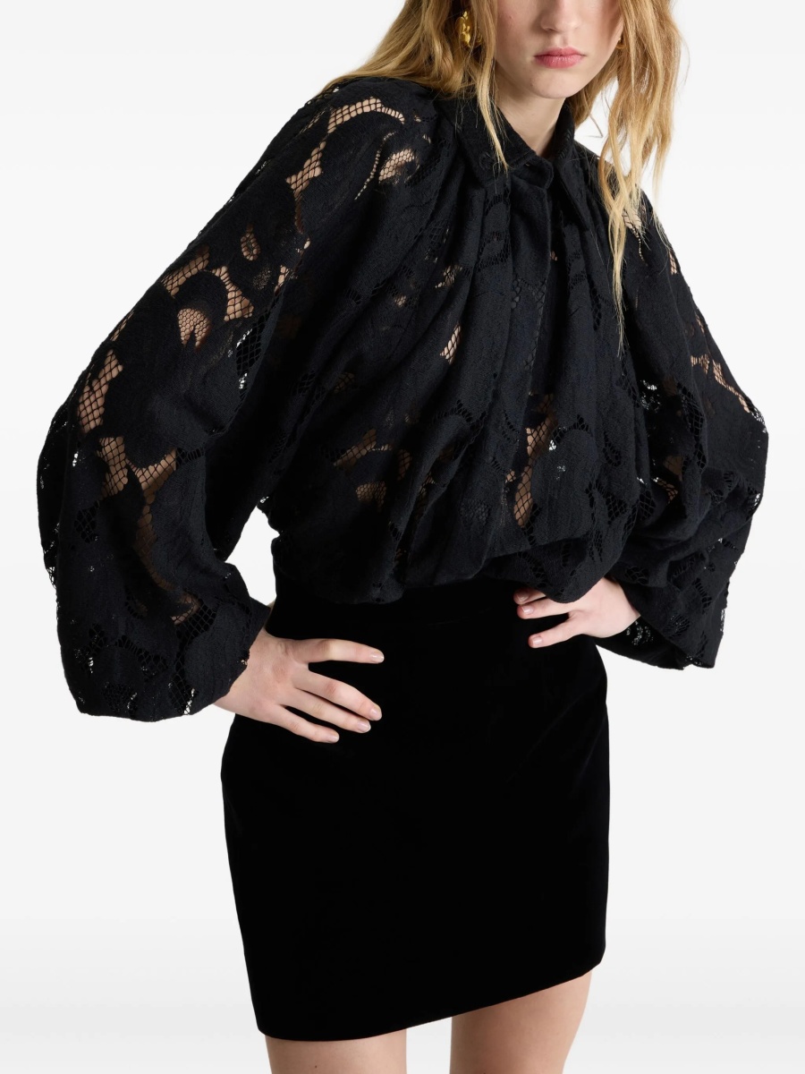 Bluza Patou neagra din bumbac organic - Img 4
