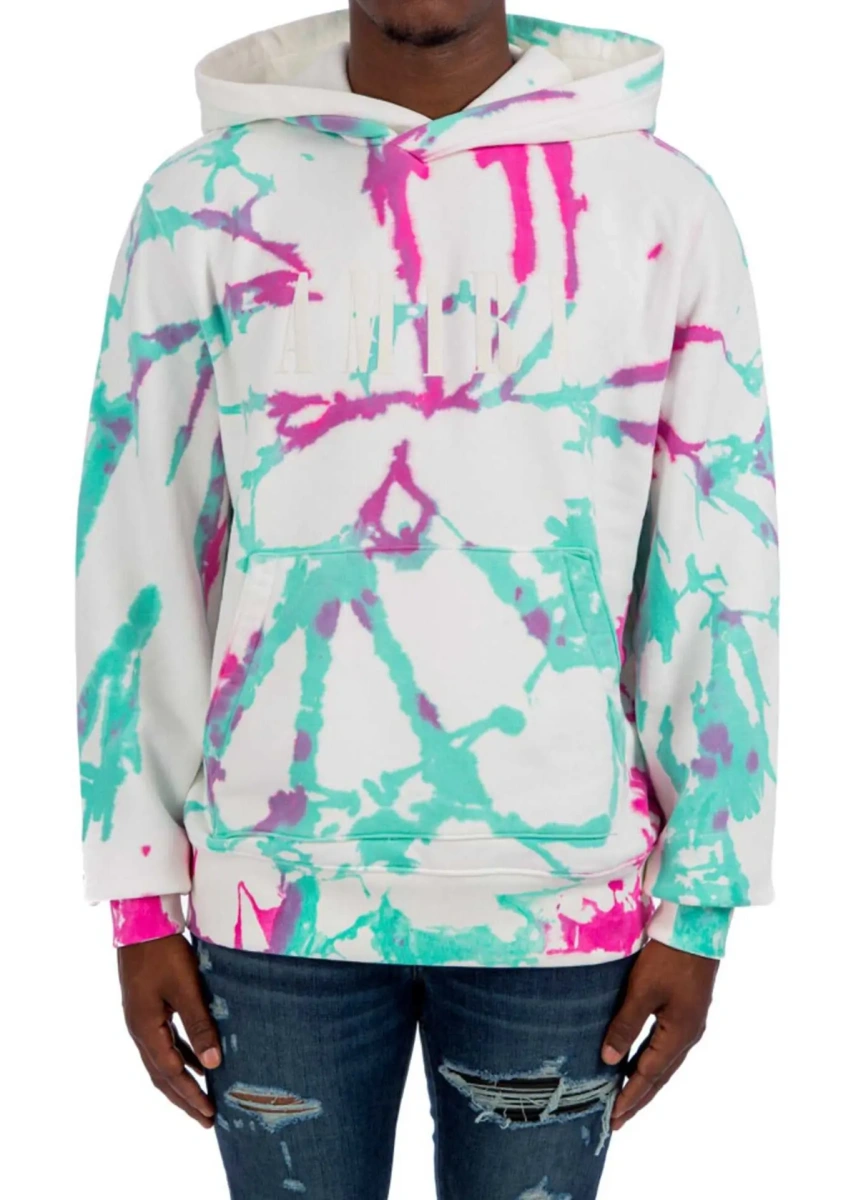 Bluza trening Amiri Logo Tie-Dye Hoodie Sweatshirt* - Img 2