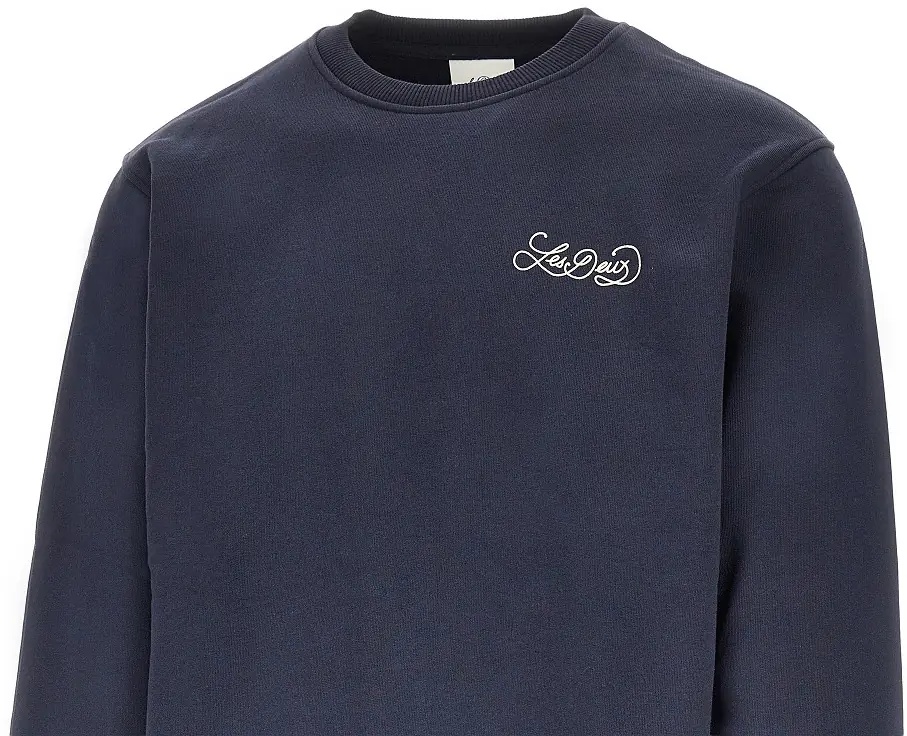 Bluza trening Cotton sweatshirt with logo print - Img 2