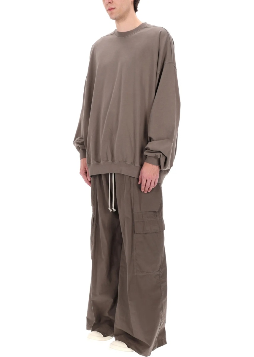 Bluza trening Felpa "Hun Crewneck" In Cotone - Img 2