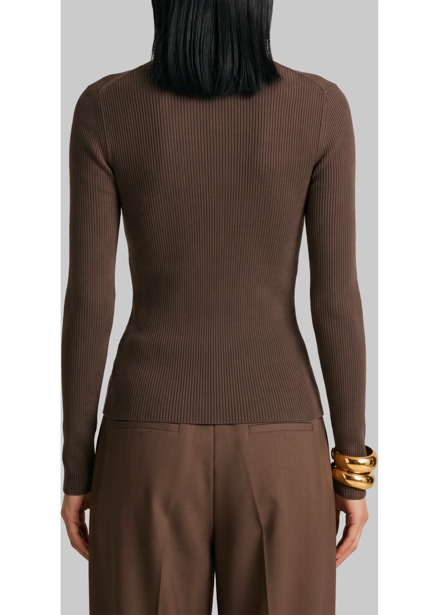 Bluza Turtleneck In Wool Yarn - Img 3