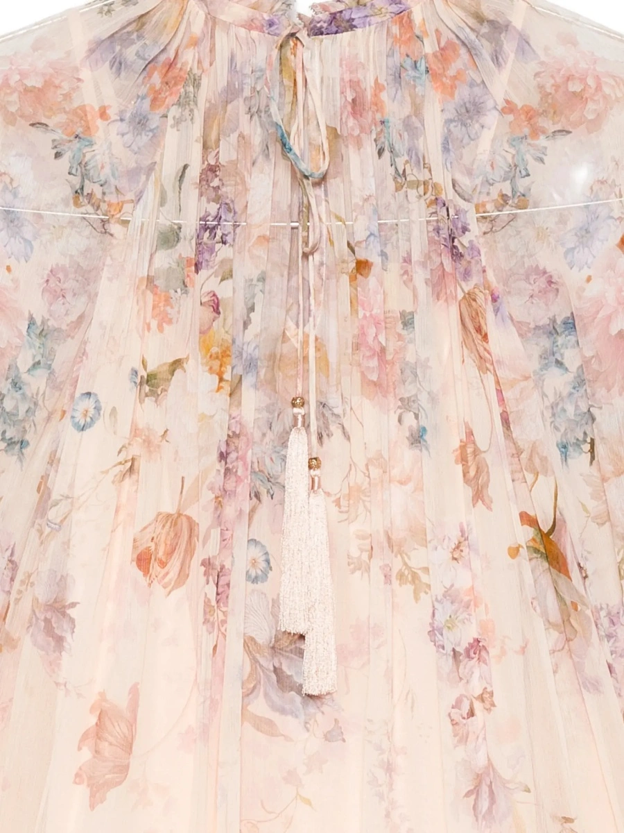 Bluza ZIMMERMANN roz din vascoza - Img 4
