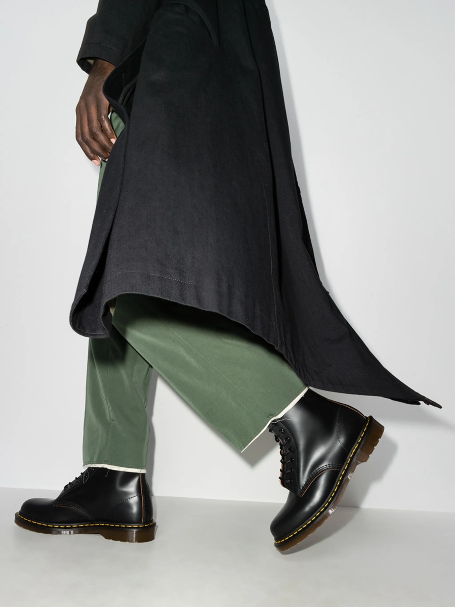 Bocanci Dr. Martens negri din piele - Img 3