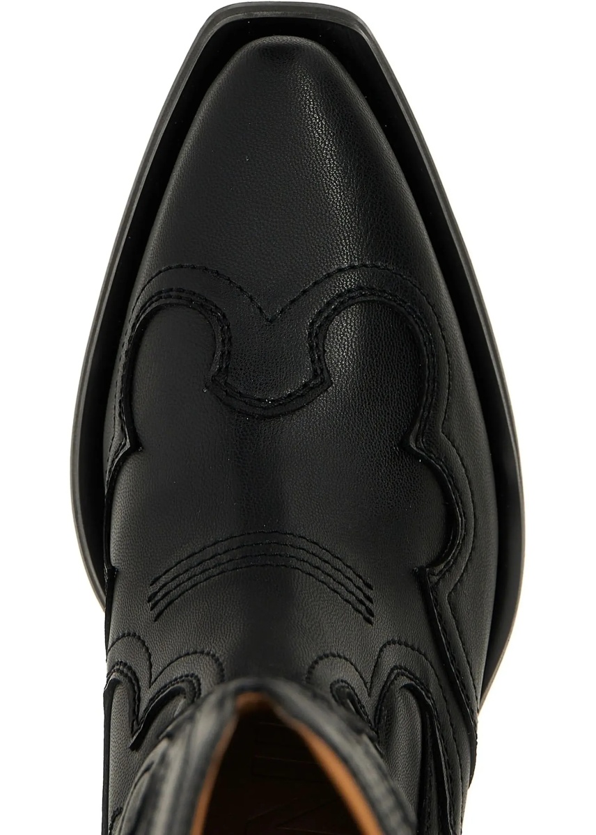 Bocanci Embroidered Western Boots - Img 4