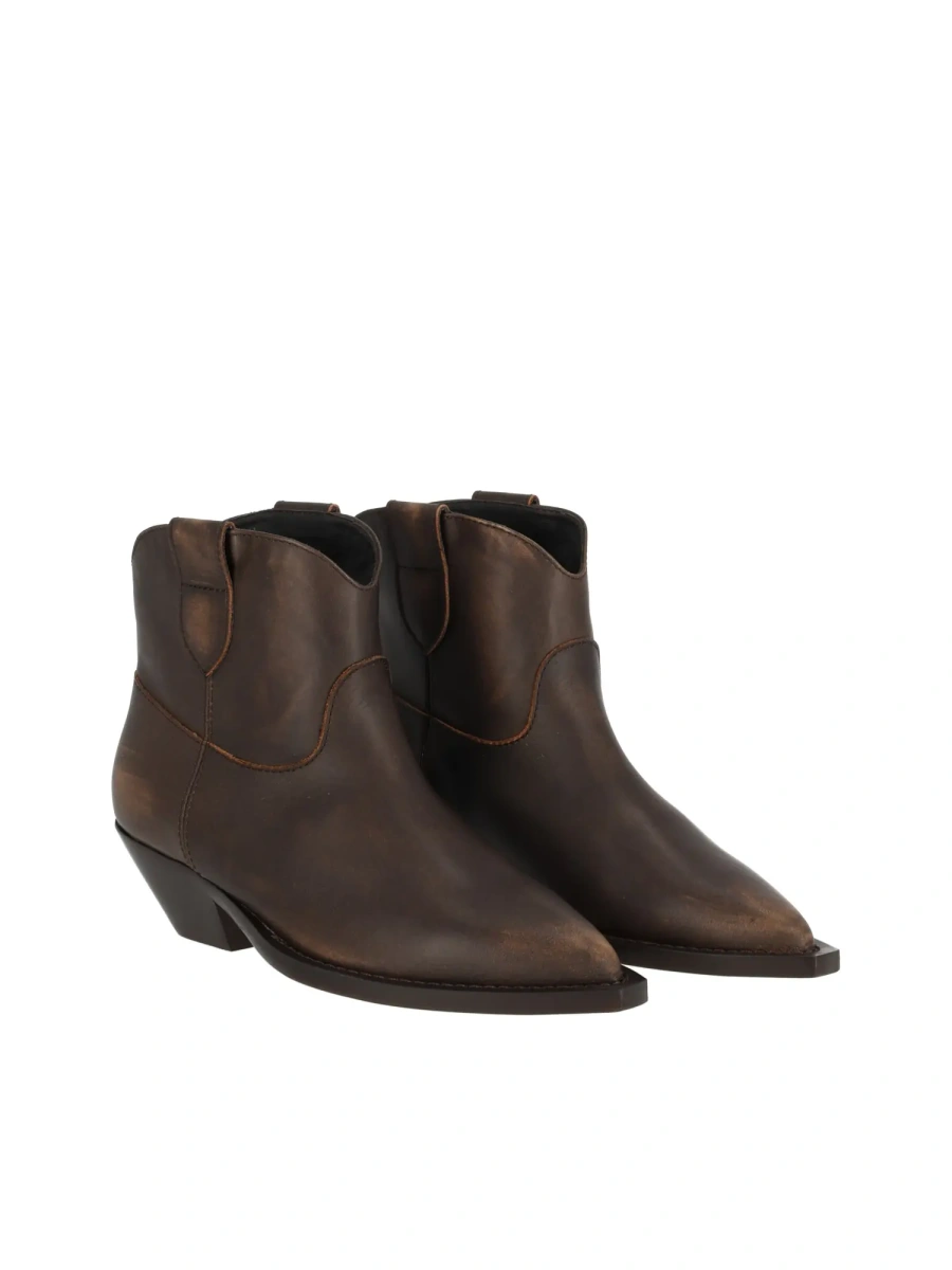 Bocanci EXAN ANKLE BOOTS WITH SIDE PULL TABS - Img 2