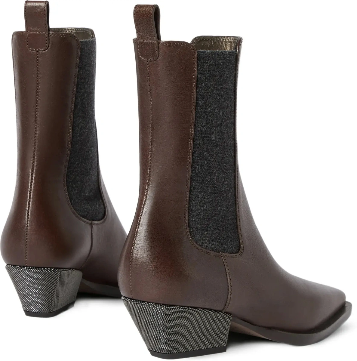 Bocanci Leather ankle Boots - Img 6