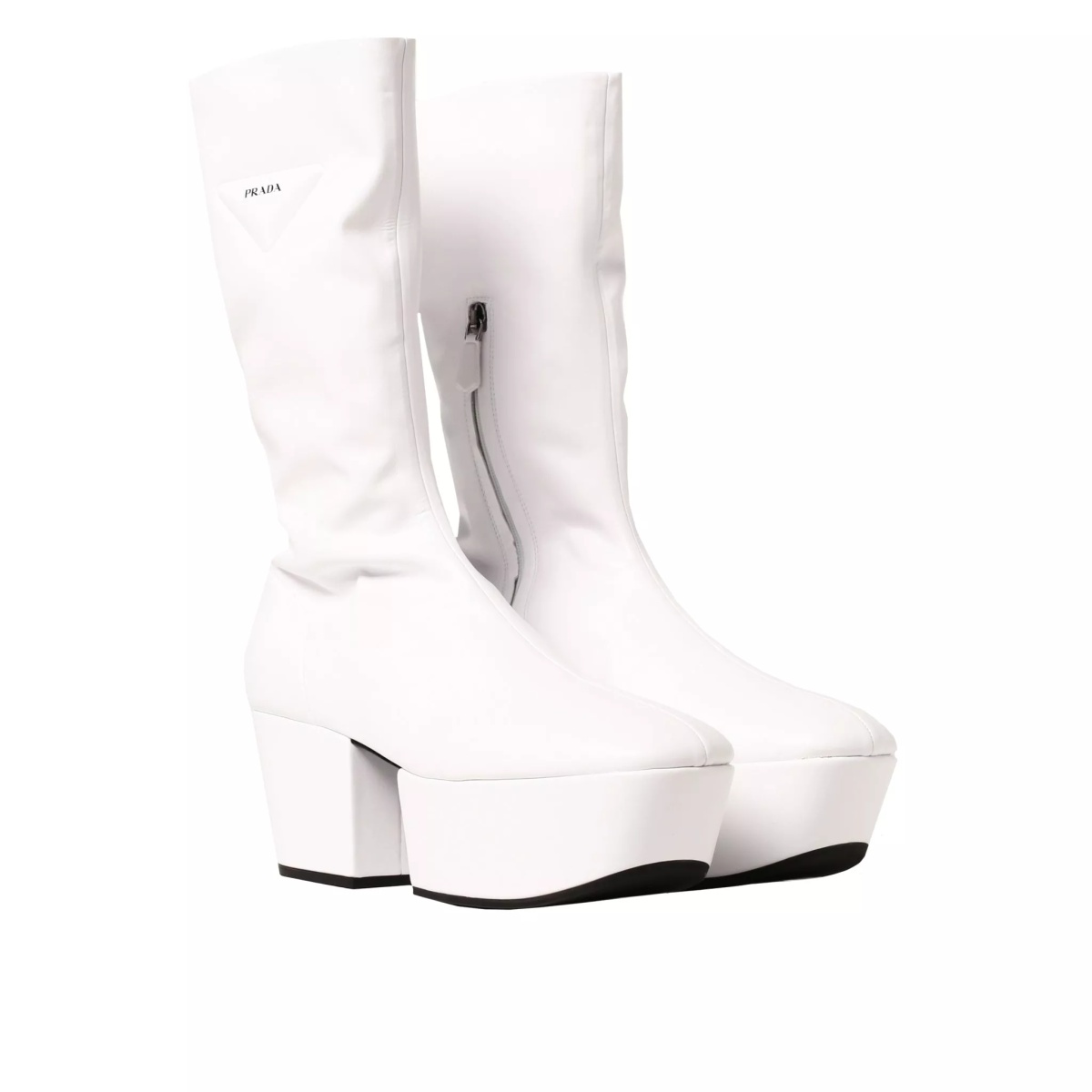 Bocanci Prada Platform Pull On Boots - Img 2