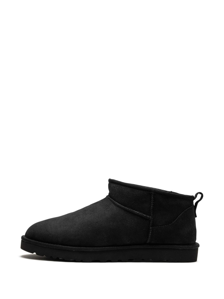 Bocanci UGG negri din piele intoarsa - Img 5